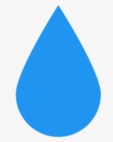 The Icon Is Shaped Simply Like A Tear Drop Falling - Water Droplet Clip Art, HD Png Download, Transparent PNG