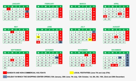Calendario Del Año - Festivos En Canada 2019, HD Png Download, Transparent PNG