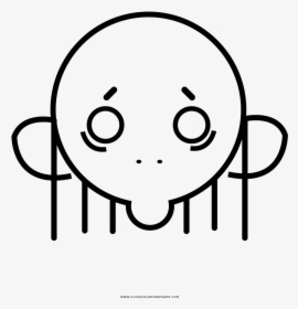 Gollum Coloring Page - Line Art, HD Png Download, Transparent PNG