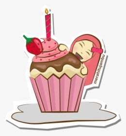 Jika Itu Yang Terbaik - Lukisan Cupcake, HD Png Download, Transparent PNG
