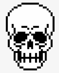 Pixel Skull Png - Pixel Art Skull, Transparent Png, Transparent PNG