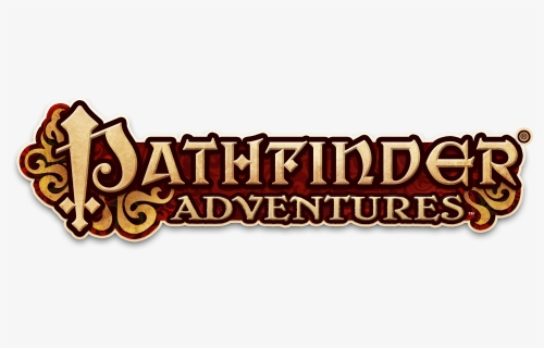 Pathfinderadventureslogo Shadow - Pathfinder Board Game Logo, HD Png Download, Transparent PNG
