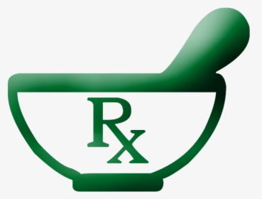 Green Mortar - Mortar And Pestle Pharmacy Logo, HD Png Download, Transparent PNG