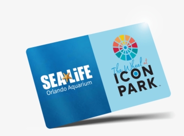 The Wheel And Sea Life Orlando Aquarium Combo Ticket - Graphic Design, HD Png Download, Transparent PNG