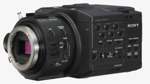 Transparent Professional Video Camera Png - Sony Nex Fs100e Png Transparent, Png Download, Transparent PNG