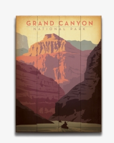 Vintage Grand Canyon National Park Poster, HD Png Download, Transparent PNG