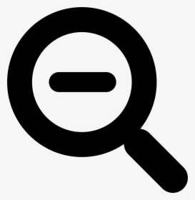 Minus Sign Png - Magnifying Glass For Zoom In And Zoom Out, Transparent Png, Transparent PNG