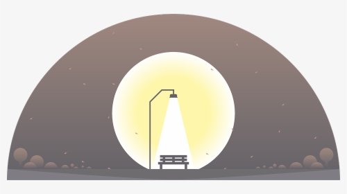 Chair, Lamp, Alone, Moon - Arch, HD Png Download, Transparent PNG