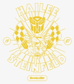 Hailee Steinfeld Bumblebee Transformers New Small Promo - Emblem, HD Png Download, Transparent PNG