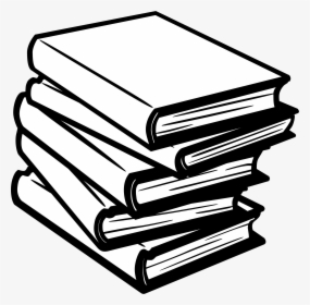Reading A Book Lineart Free, HD Png Download, Transparent PNG