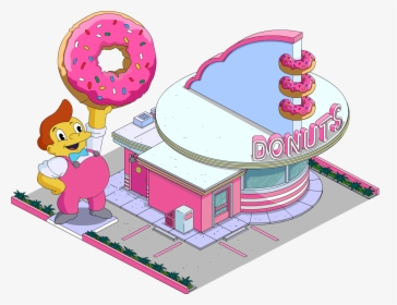 Simpsons Lard Lad Donuts, HD Png Download, Transparent PNG