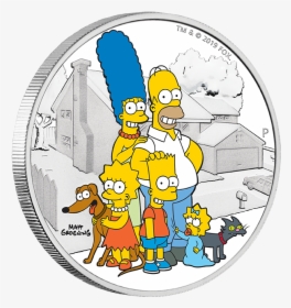 Transparent Simpsons Donut Png - Simpsons Coins Perth Mint, Png Download, Transparent PNG