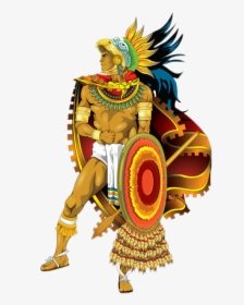 #azteca #aztec #warrior #guerrero - Mexican Aztec Warrior Png, Transparent Png, Transparent PNG