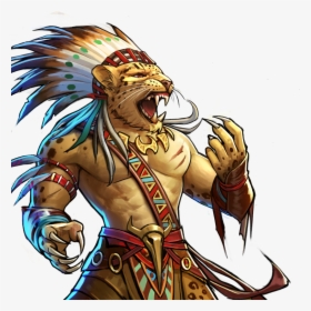 Aztec Warrior Free Vector Art 605 Free Downloads - Aztec Warrior Png Transparent, Png Download, Transparent PNG