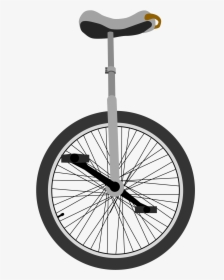 Transparent Unicycle Clipart, HD Png Download, Transparent PNG