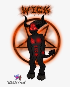 Aztec Drawing Demon - Illustration, HD Png Download, Transparent PNG