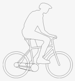 Bicyclist 033d View   Class Mw 100 Mh 100 Pol Align - Cycling, HD Png Download, Transparent PNG