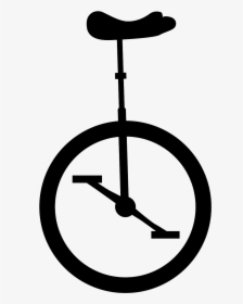 Unicycle Silhouette, HD Png Download, Transparent PNG