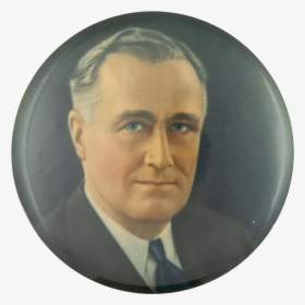 Franklin D Roosevelt Small Color Portrait Political - Fd Roosevelt, HD Png Download, Transparent PNG