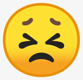 Persevering Face Icon - 😣 😣 😣 Meaning, HD Png Download, Transparent PNG