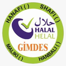 Gimdes Halal Certification , Png Download - Halal, Transparent Png, Transparent PNG