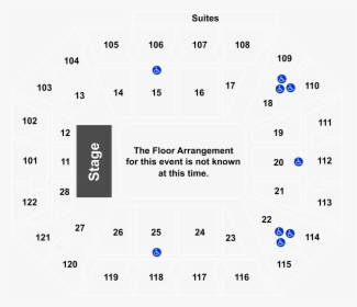 Mohegan Sun Arena Seating Chart, HD Png Download, Transparent PNG