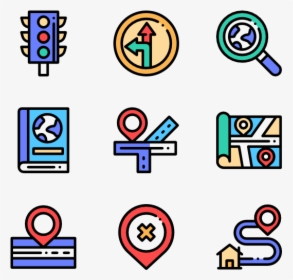 Navigation & Maps - Highschool Icon, HD Png Download, Transparent PNG