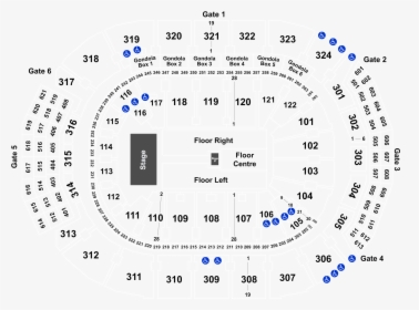 Scotiabank Arena Seating Chart Kiss, HD Png Download, Transparent PNG