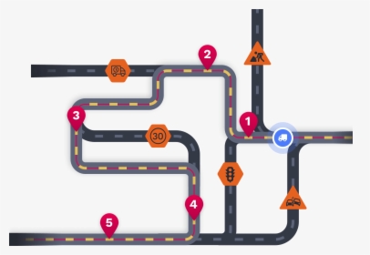 Drive Route Planner, HD Png Download, Transparent PNG