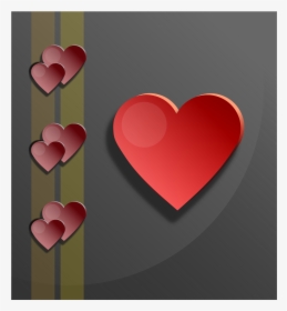 Red Hearts Clip Arts - Heart, HD Png Download, Transparent PNG