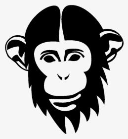 Chimpanzee Orangutan Drawing Monkey - Chimp Vector, HD Png Download, Transparent PNG