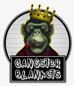 Common Chimpanzee , Transparent Cartoons - Monkey Gangster, HD Png Download, Transparent PNG