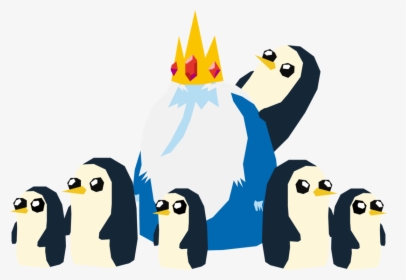 The Ice King S Penguins By Samueljellis - Adventure Time Ice King Penguins, HD Png Download, Transparent PNG