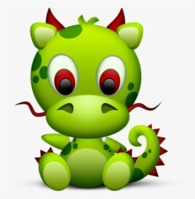 #mq #green #dragon #baby - Green Baby Dragon Clipart, HD Png Download, Transparent PNG