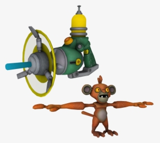 Chimp O Matic - Ratchet And Clank Chimp O Matic, HD Png Download, Transparent PNG