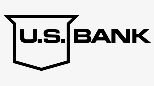 Us Bank Logo Png Transparent - Black And White Us Bank Logo, Png Download, Transparent PNG