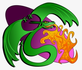 Green Dragon - Clip Art, HD Png Download, Transparent PNG