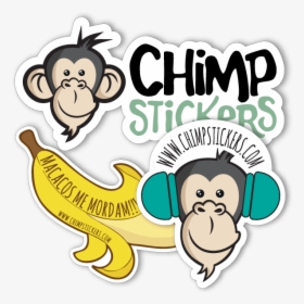 Chimp Stickers, HD Png Download, Transparent PNG