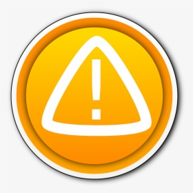 Area,symbol,yellow - Warning Button, HD Png Download, Transparent PNG