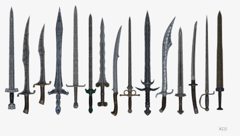 Skyrim Jaysus Swords - Skyrim Swords, HD Png Download, Transparent PNG