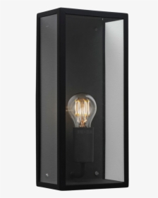 Black Rectangle Box Wall Light - Sconce, HD Png Download, Transparent PNG