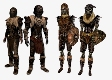Skyrim Creation Club Netch Leather Armor, HD Png Download, Transparent PNG