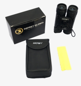 Black Binocular & Accessories - Box, HD Png Download, Transparent PNG
