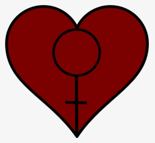 How To Set Use Feminist Heart 3 Icon Png - Solid Red Heart No Background, Transparent Png, Transparent PNG