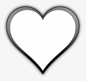 White Heart Icon Vector Png, Transparent Png, Transparent PNG