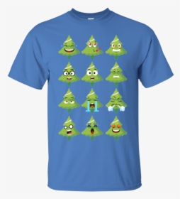 Emoji Christmas Tree Funny Faces Xmas Youth Kids Long - Funny Kansas City Chiefs T Shirts, HD Png Download, Transparent PNG