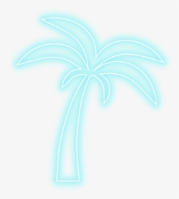 Transparent Neon Palm Tree, HD Png Download, Transparent PNG