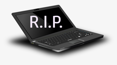 How To Bring Back To Life A Dead Laptop 2 Top Tips - Old Fashioned Computer Transparent, HD Png Download, Transparent PNG