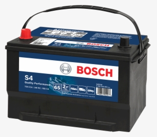 Automotive Battery Transparent Background Png - Bosch Battery For Car, Png Download, Transparent PNG
