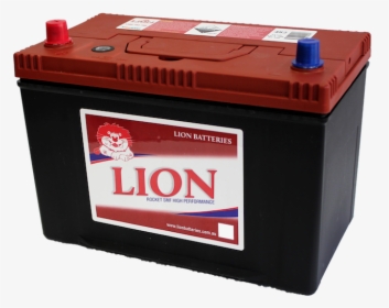 Transparent Car Battery Png - Lion Deep Cycle Battery, Png Download, Transparent PNG